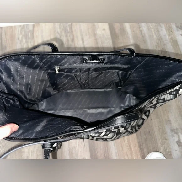 Cinda B Python Tote Bag - Picture 2 of 4